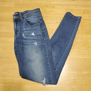 KanCan Distressed Skinny Jeans Womens 26